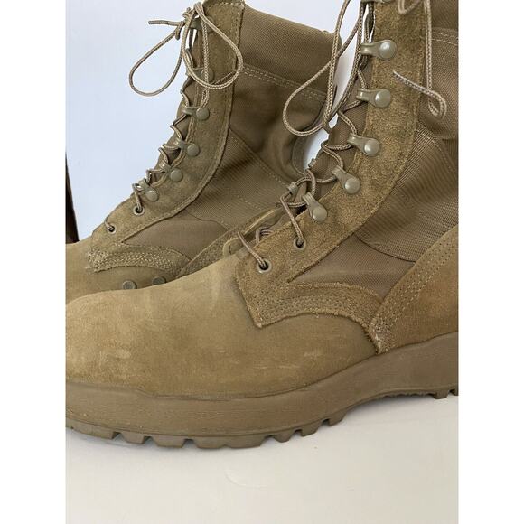 Mil-Spec Hot Weather Coyote Sz 12R McRae Boot W/Vibram Sierra Outsole-READ - Picture 5 of 11